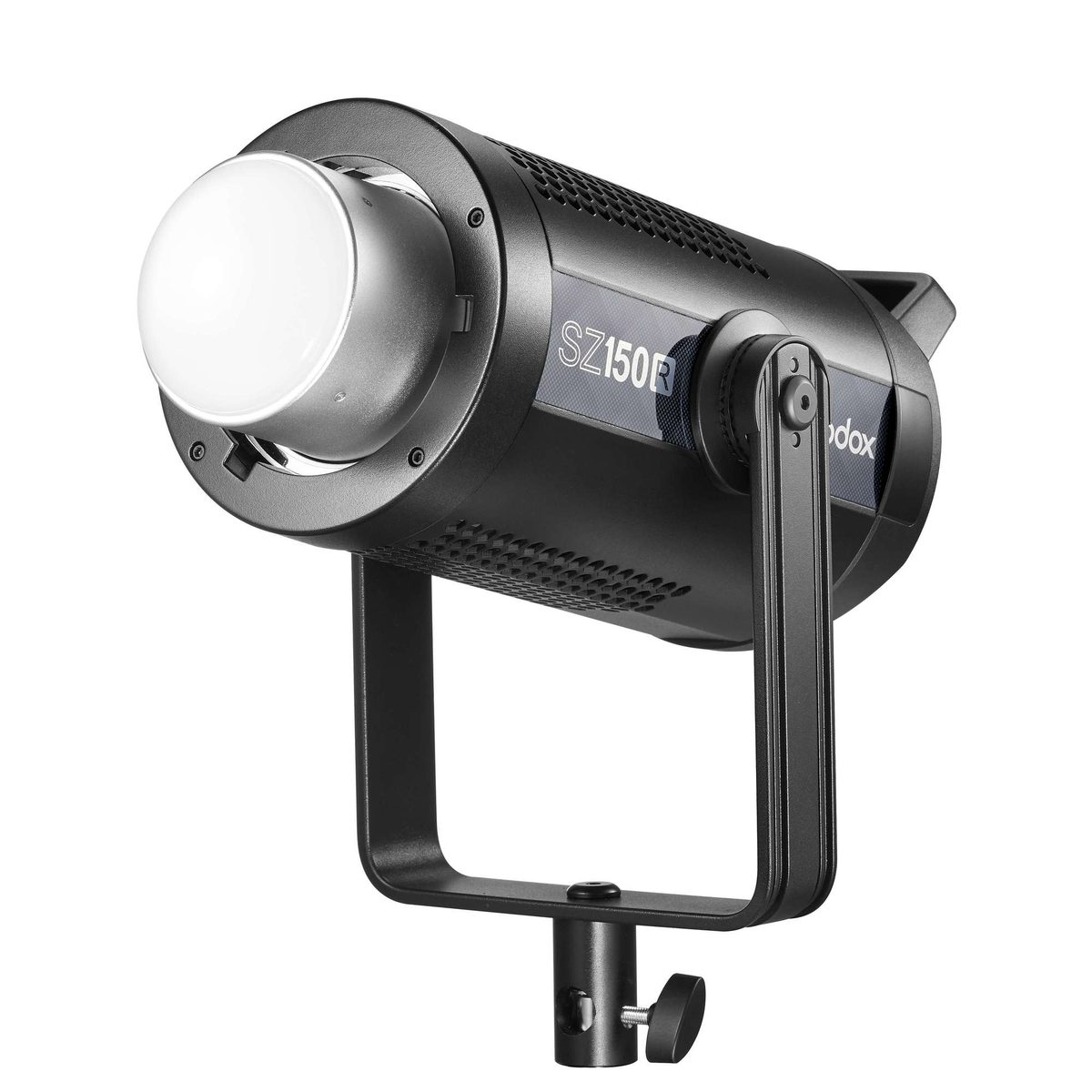 Godox SZ150R RGB — Фокусируемый RGB-источник, сменные насадки, управление через смартфон. Совместим со спотом.